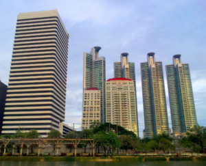 condo units in a crowded district