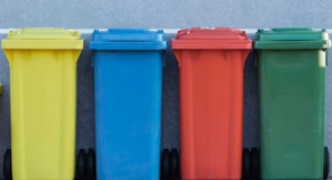 plastic waste containers